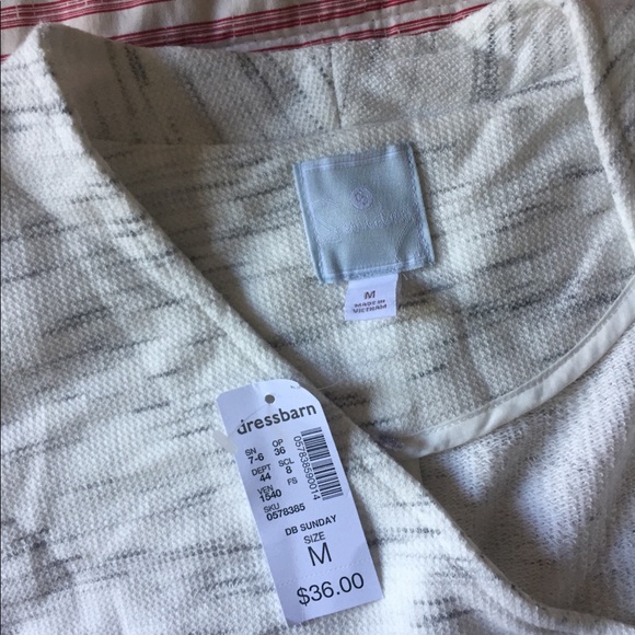 Women's M Asymmetrical Zipper Tunic Vest - Picture 6 of 7